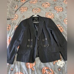 Women’s size 18 denim blazer stretchy material